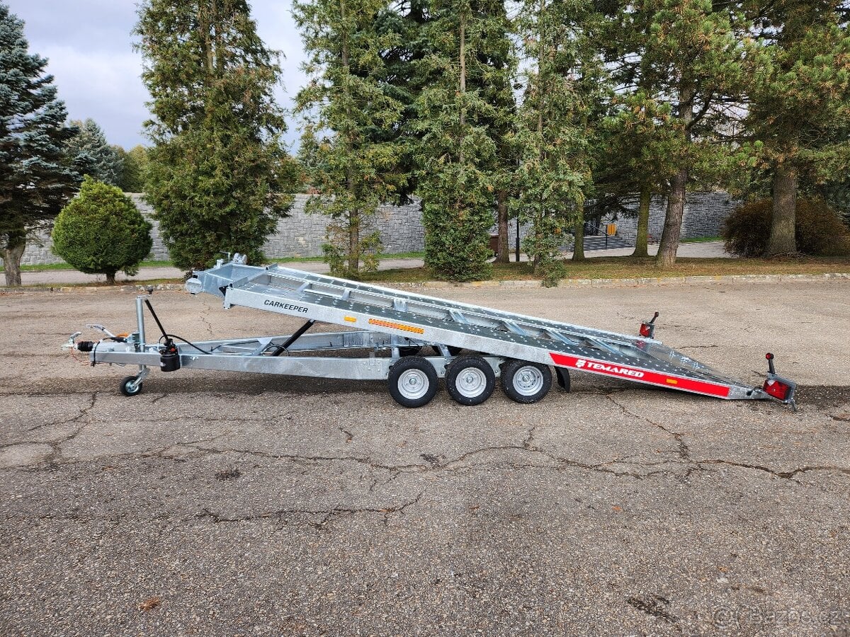 Hydraulická sklopka Carkeeper 500x212cm, 3500/790kg, VDI2700