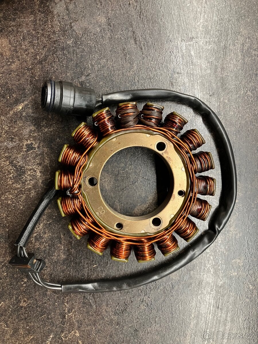 Kawasaki zx6r dobíjení-alternátor