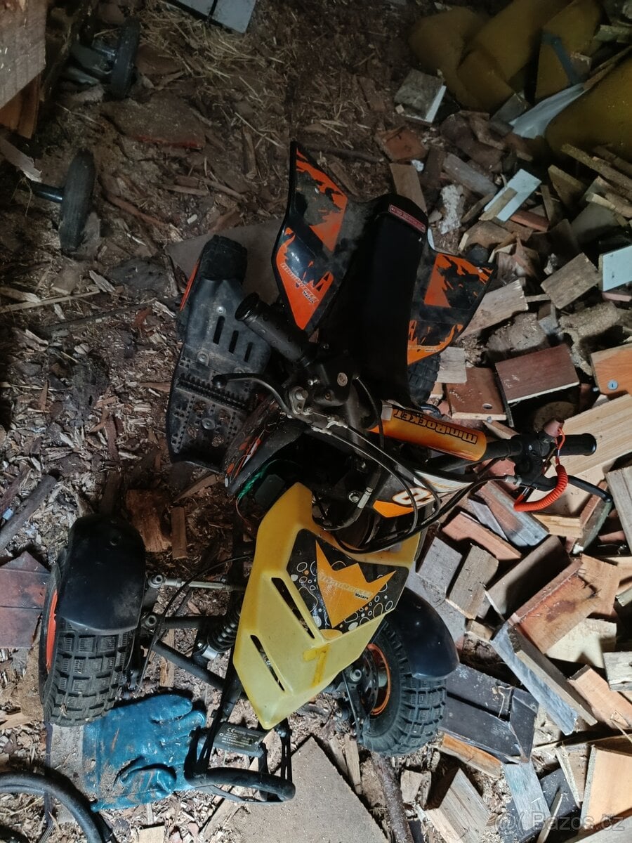 Dětská čtyřkolka mini rocket