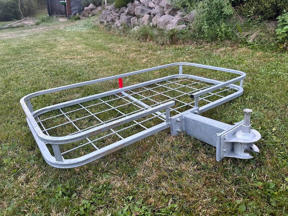 NOSIČ NA TAŽNÉ ZAŘÍZENÍ + ŠROUBOVÝ PEVNÝ DRŽÁK