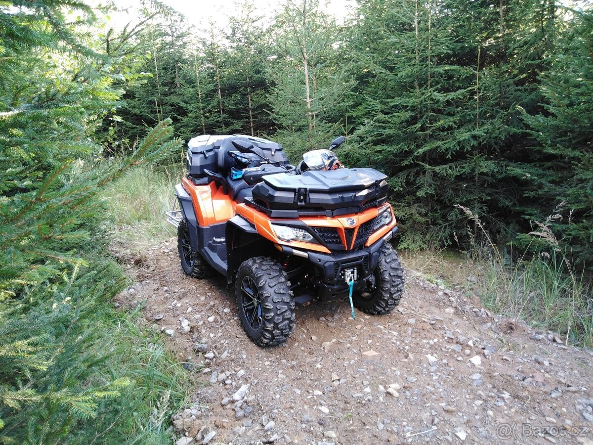 CF MOTO X850 +vozík +nosič.