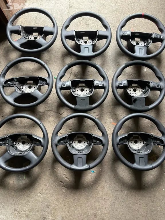 Renovované volanty všechny typy Škoda 2008-2013