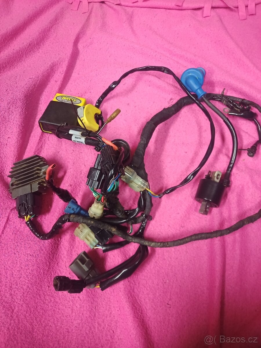 Kompletní závodní elektrika Honda TRX 450-05