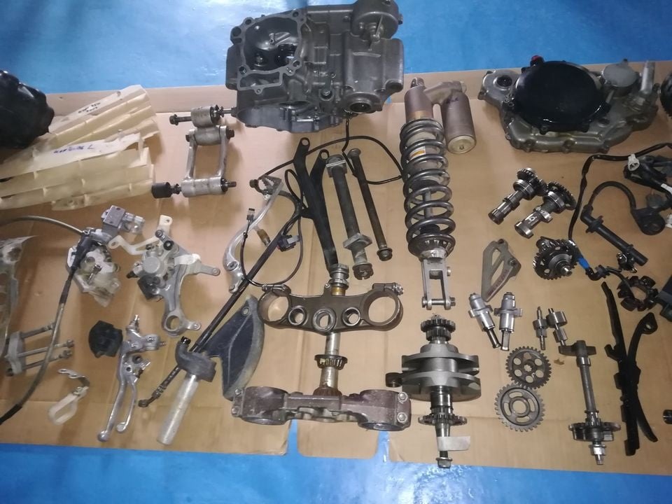 Kawasaki kx-f 450 rok 2006 motocross dily