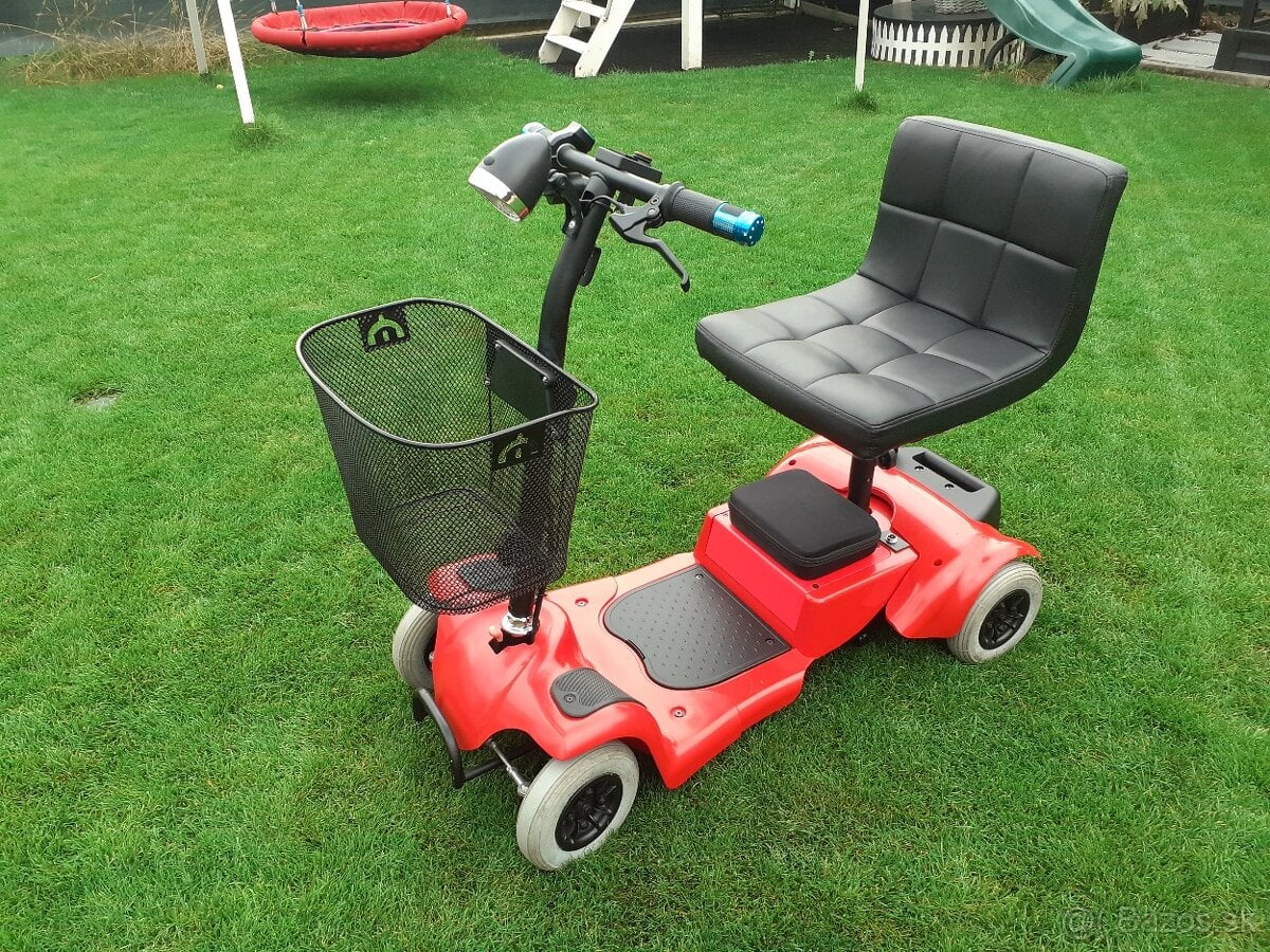 Elektrický vozík pre seniorov