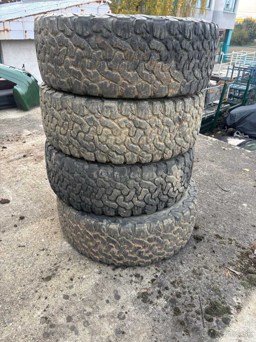4x BFGoodrich ALL-TERRAIN T/A KO2 265/60R18 119S