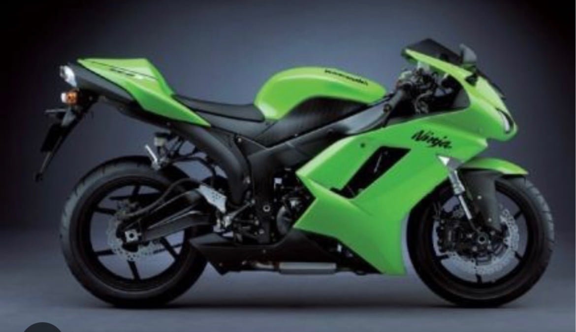 Kawasaki zx-6 2008 race kapotaz