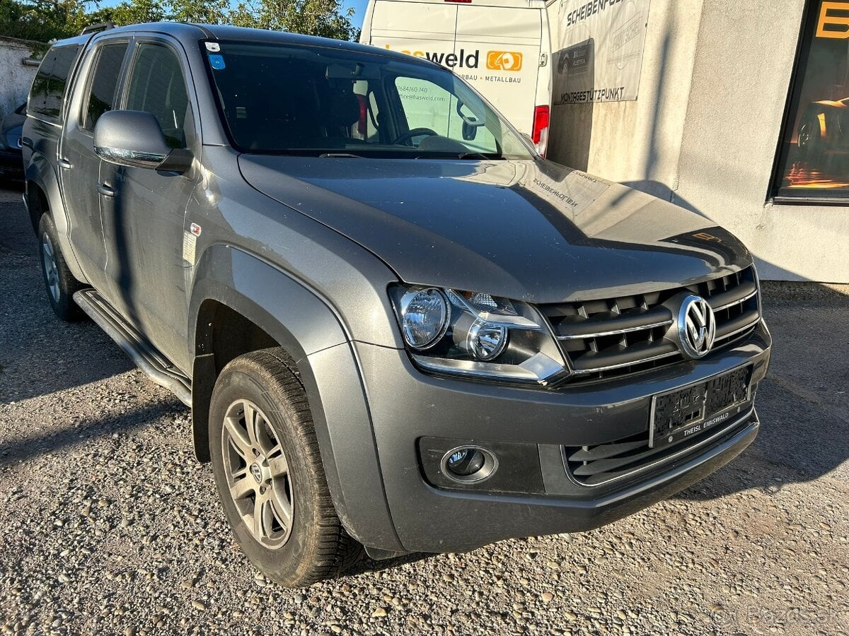 VW AMAROK 2,0 DIESEL 4X4 ŤAŽNÉ KLÍMA 120KW
