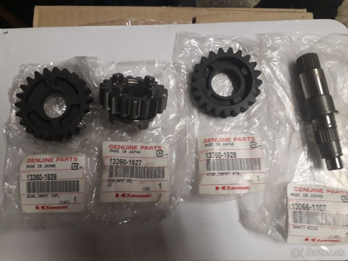 kawasaki KX 250 prevodovka 2002