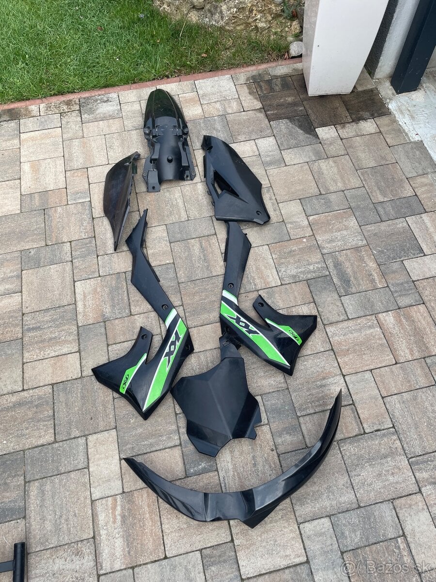 Sada plastov kawasaki kxf 250, plasty