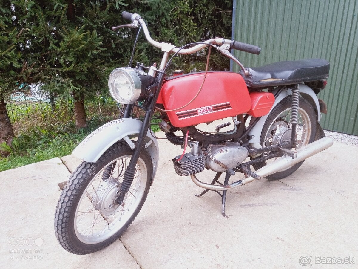 Jawa mustang bez dokladov