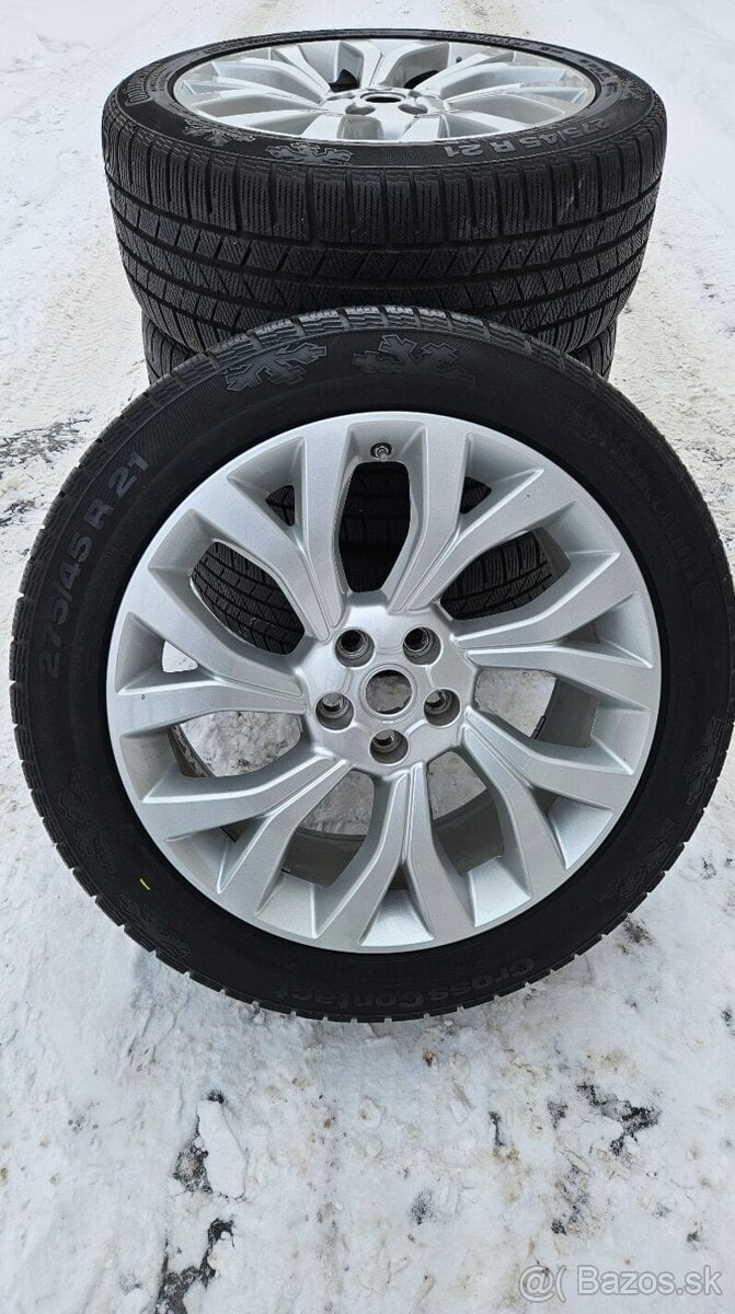 TOP ALU kola Land Rover 21" – 5×120, Continental 9