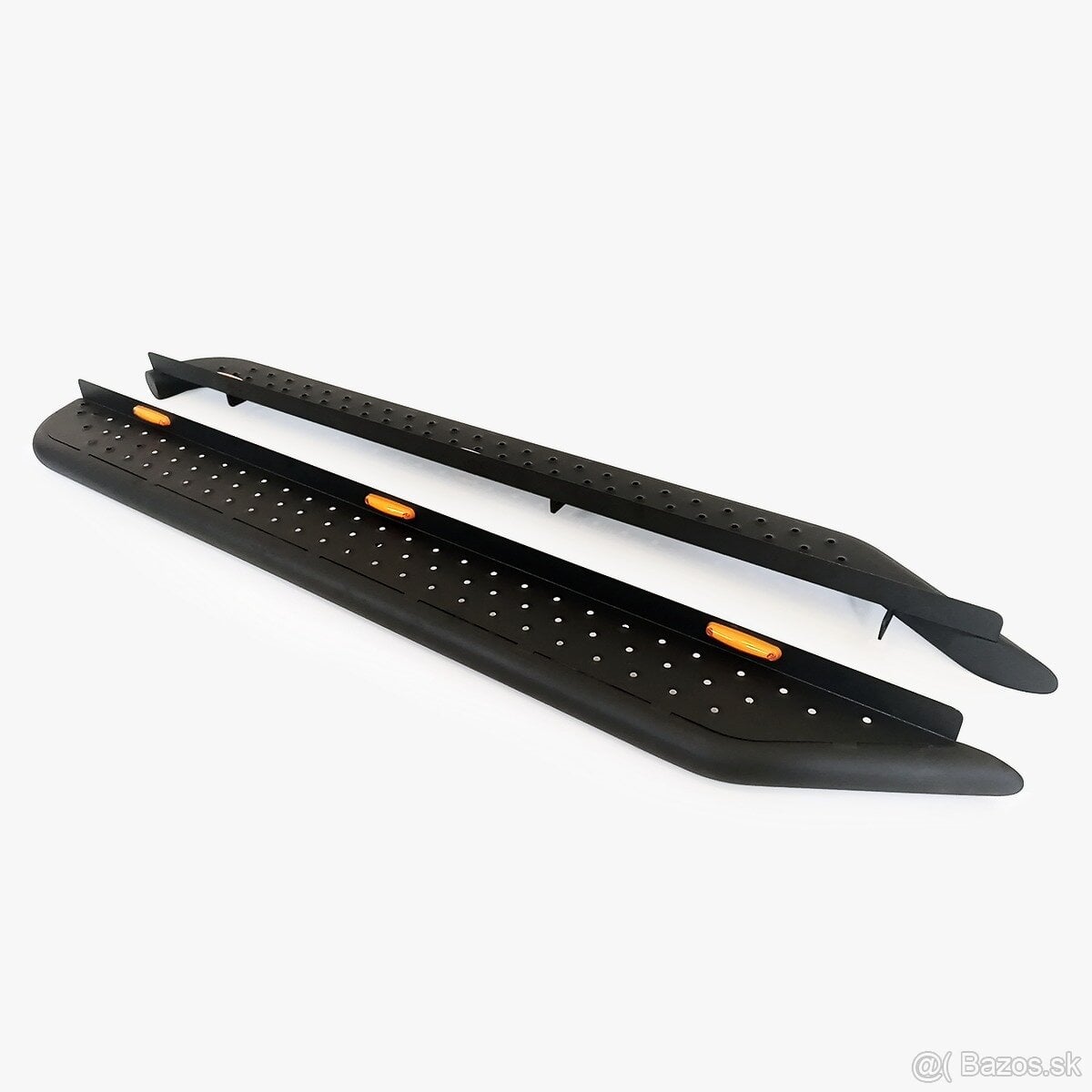 Čierne Bočné nášľapy/stupačky Amarok/Ranger 2023+ Hilux