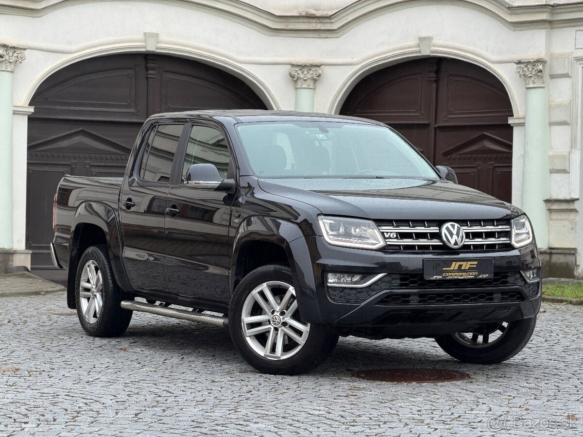 VW AMAROK 3.0TDI V6 160kW 4x4 2016 LED Kůže TAŽNÉ 4motion