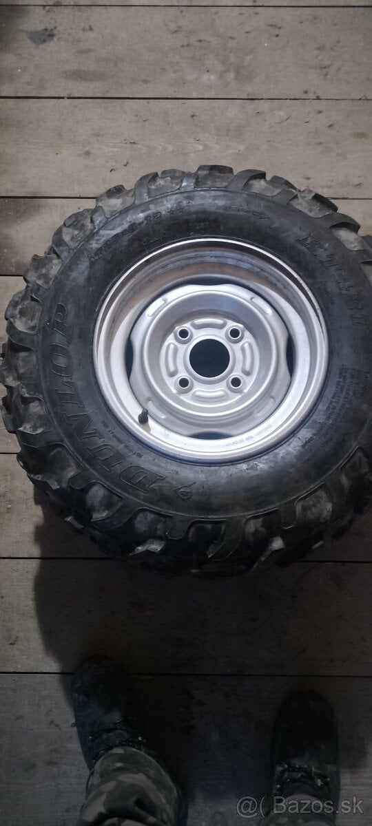 gumy z diskami na štvorkoku