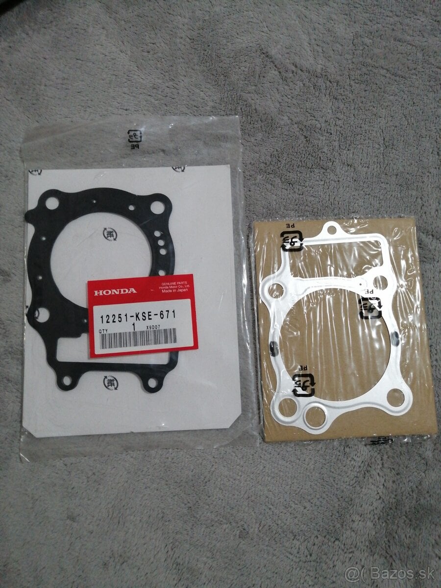 Predám orig. Honda CRF 150 R /RB tesnenie pod hlavu a valec