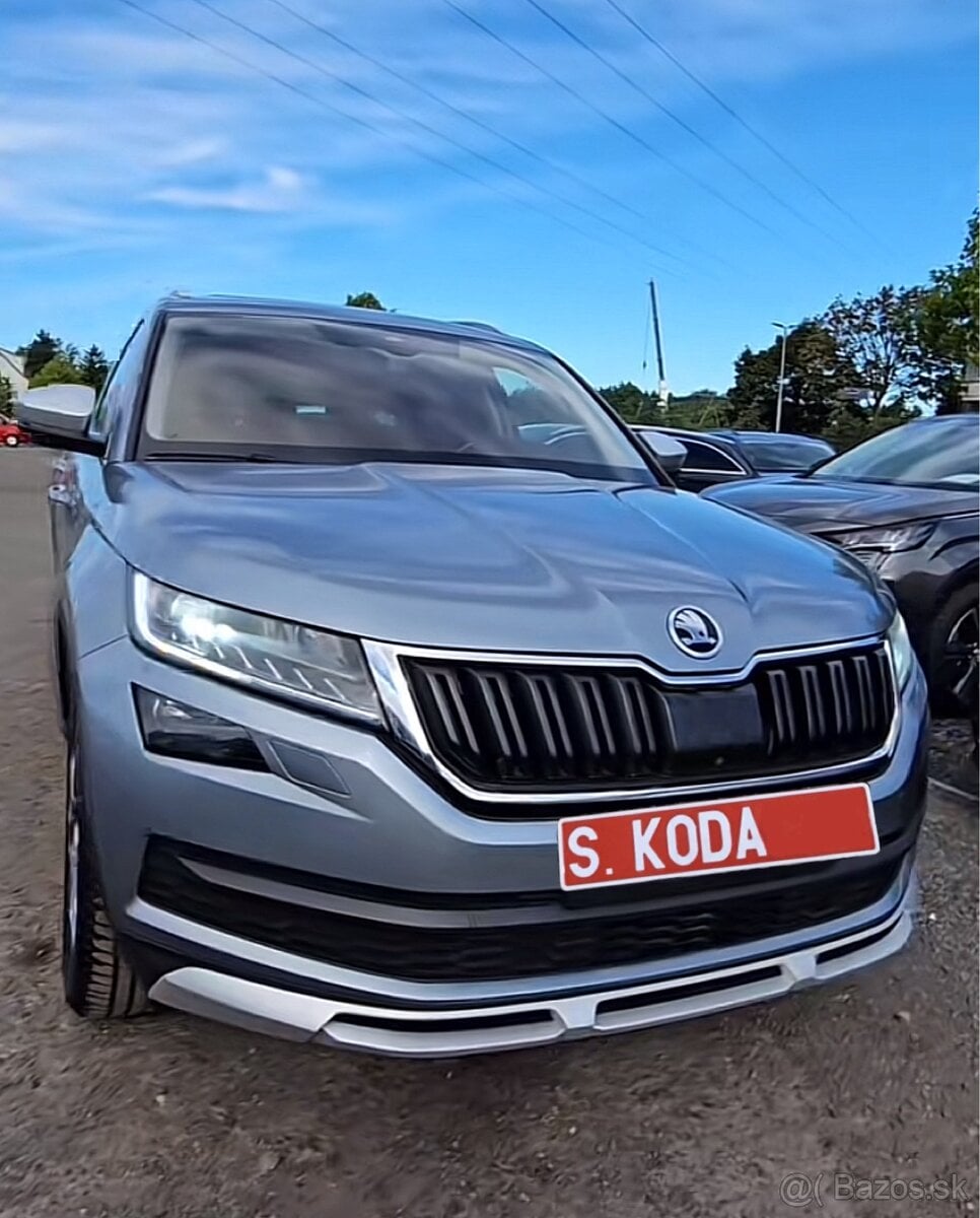 Škoda Kodiaq Scout Webasto