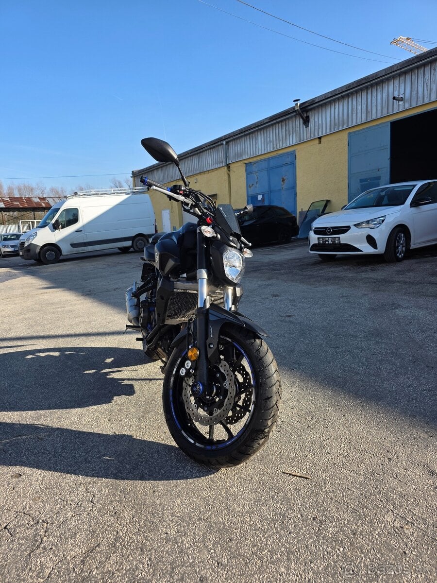 Yamaha MT 07, 55 kw