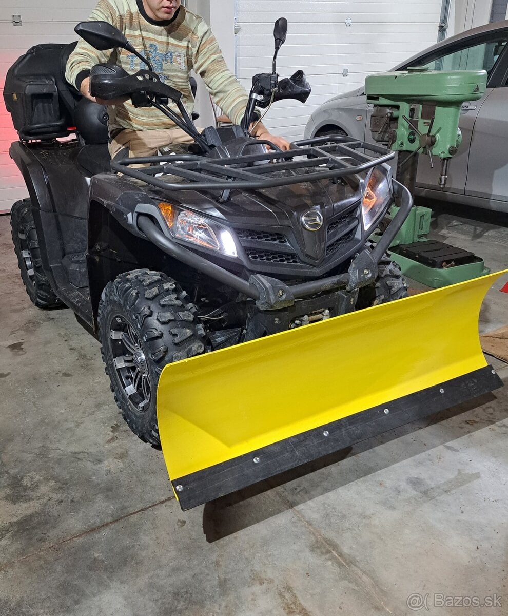 Snežný pluh na štvorkolku/malotraktor