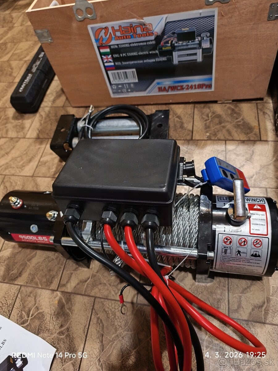 Navijak 12v, 9500lbs