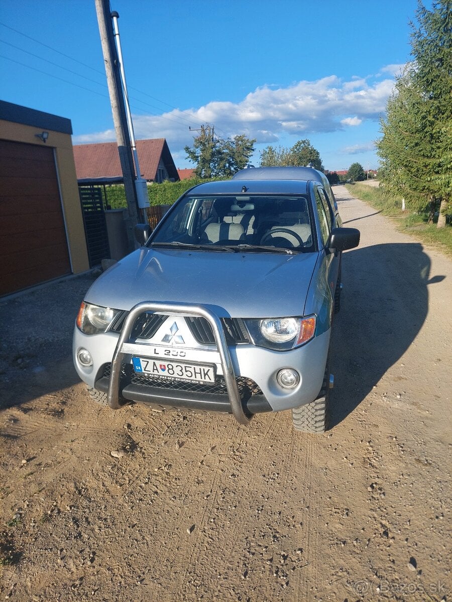 Mitsubishi L200 nová STK a EK
