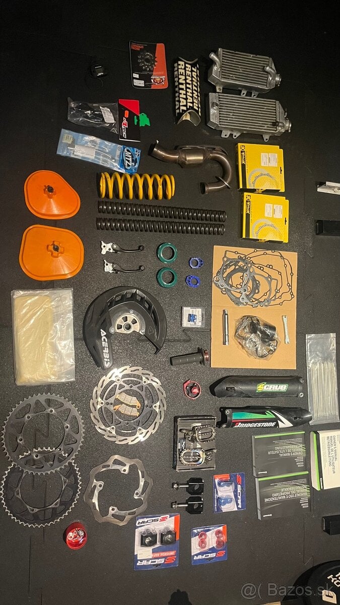 Predam race diely na Kawasaki KX250F/KX450F