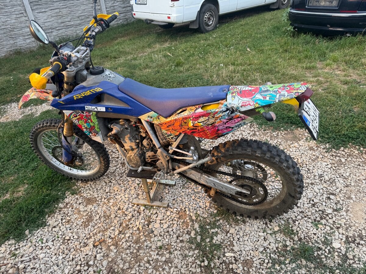 Husqvarna TE450 , offroad, motokros, enduro