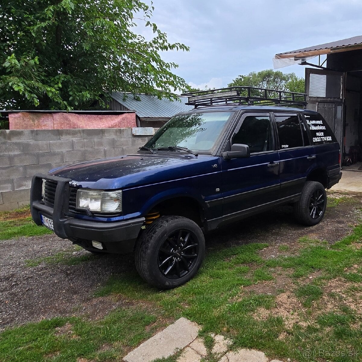 Záhradka range rover p38