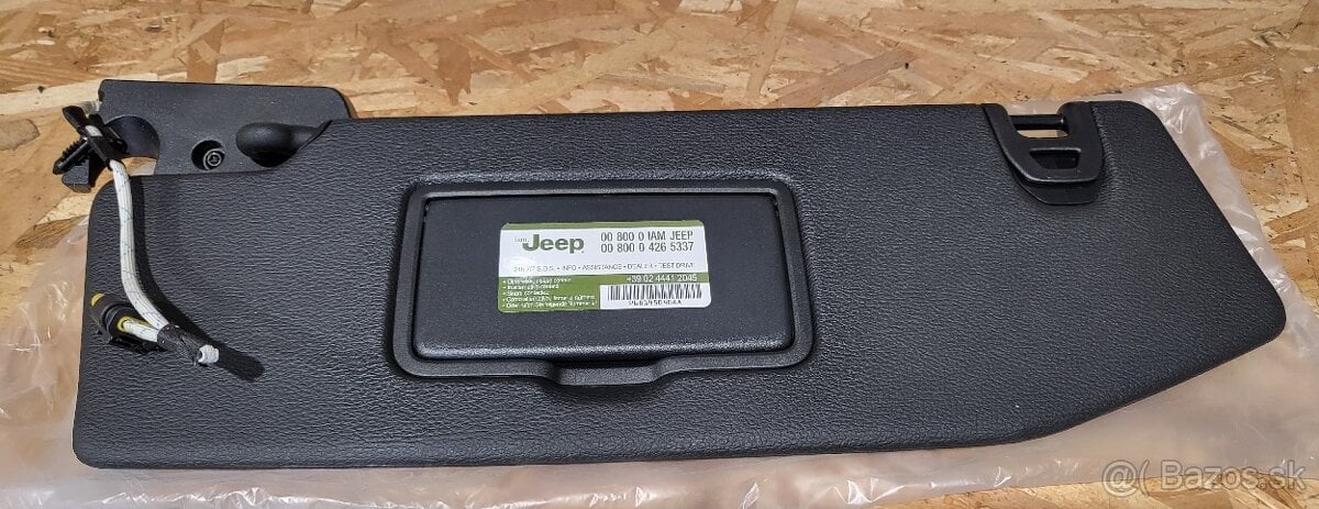 °IIIIIII°JEEP WRANGLER JL, Gladiator JT slnečná clona