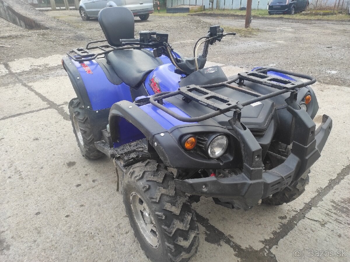 ATV Hisun 500 komplet  ale bez motora