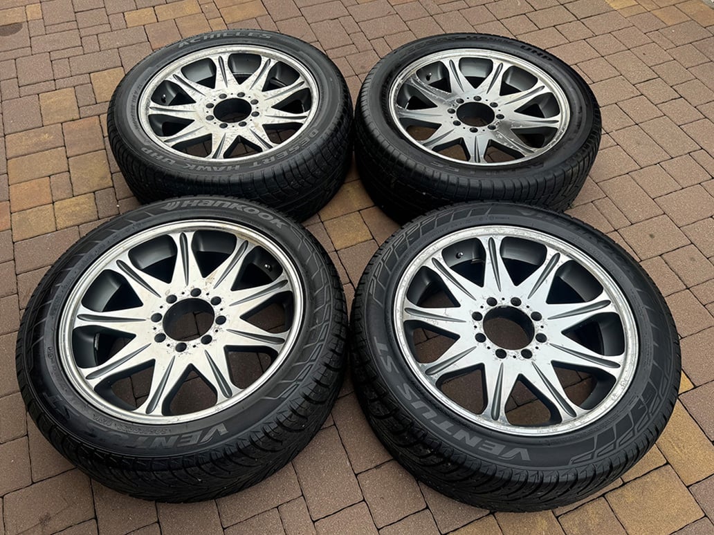 22" 8x165 ALU KOLA = HUMMER RAM 2500 CHEVY