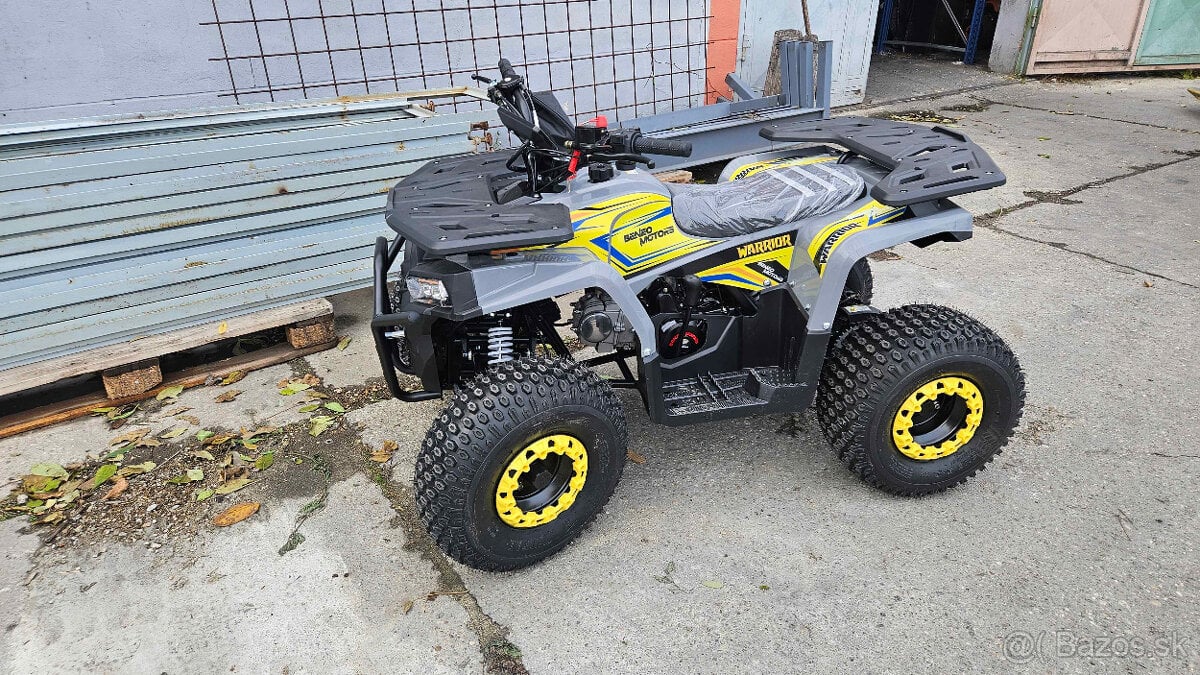 Warrior 125 8´´ automat + spiatocka led svetla, Lcd display