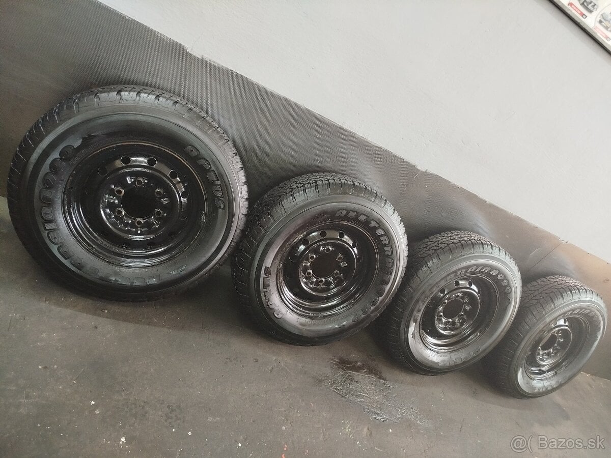 Predám ako nové offroad kolesá 5x139.7 R16 235/70 r16