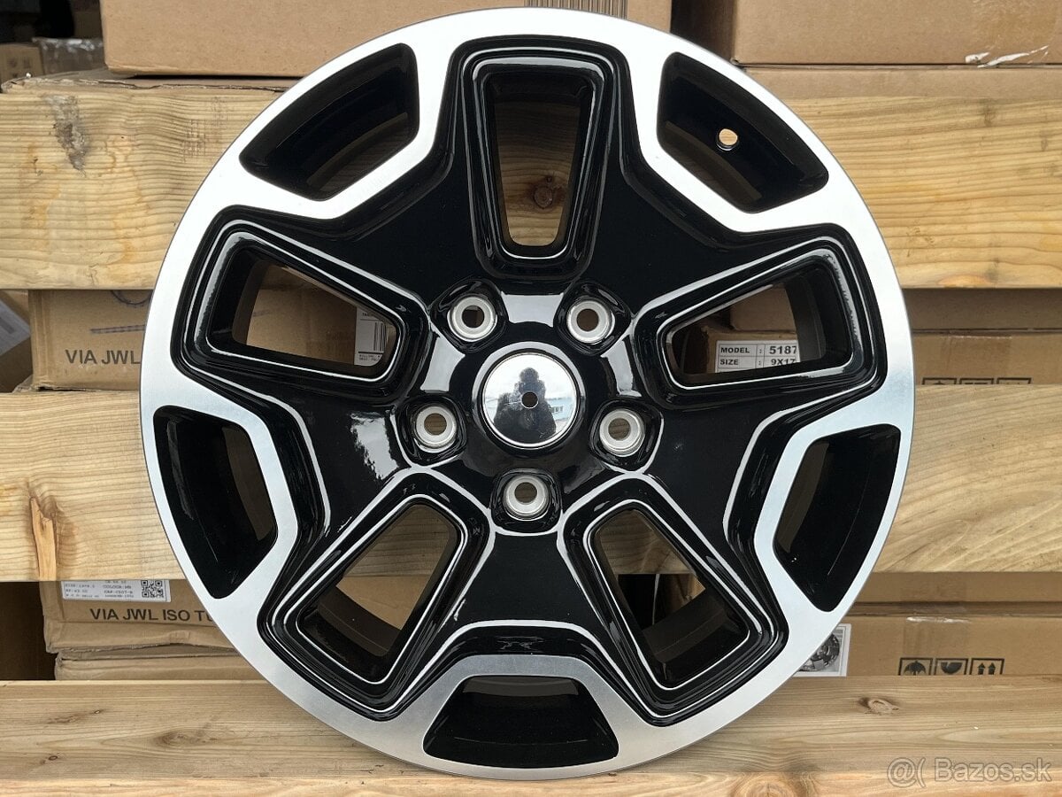 Elektrony Jeep Wrangler 17 5x127 ET45