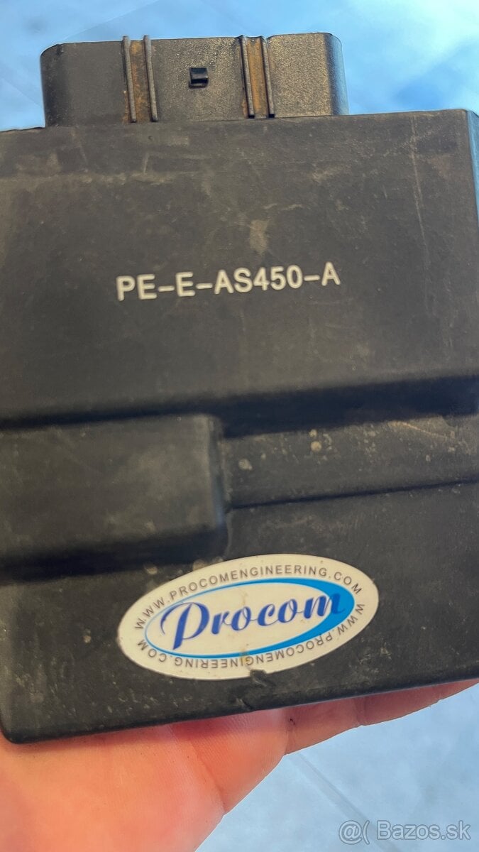 Suzuki LTR 450, řídící jednotka, 20% zvýšení výkonu