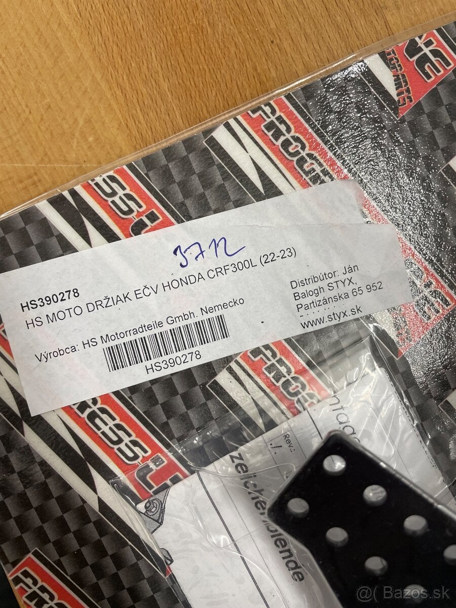 Honda CRF300L držiak EČV