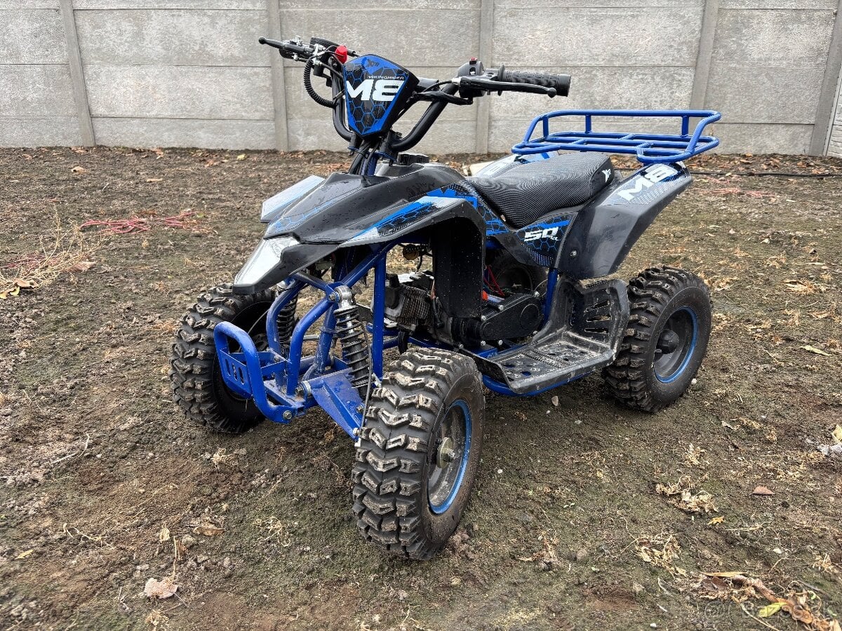 Detská benzínová štvorkolka 50 cm3