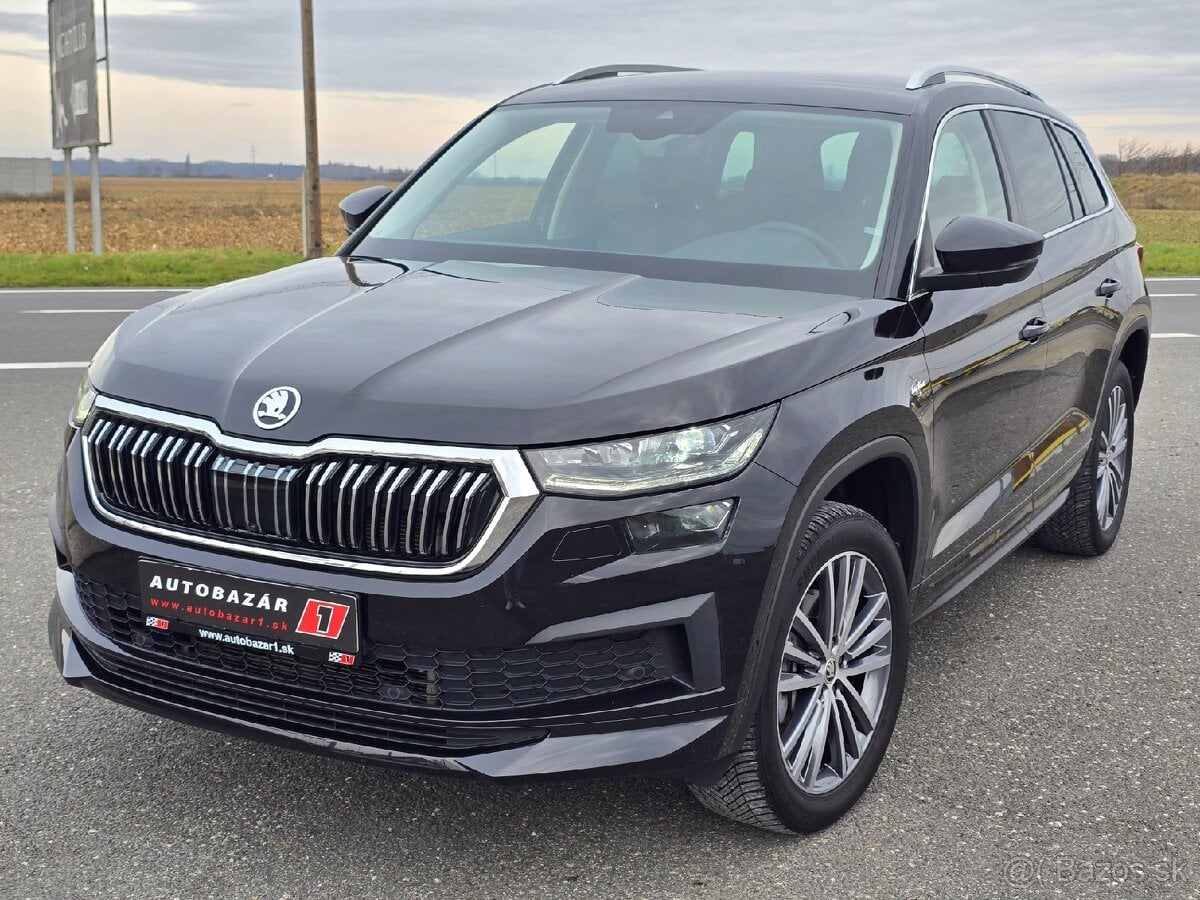 ✅️Škoda Kodiaq L&K 2.0TDI 147kw 4x4,2022,Ťažné,DCC,Webasto✅️