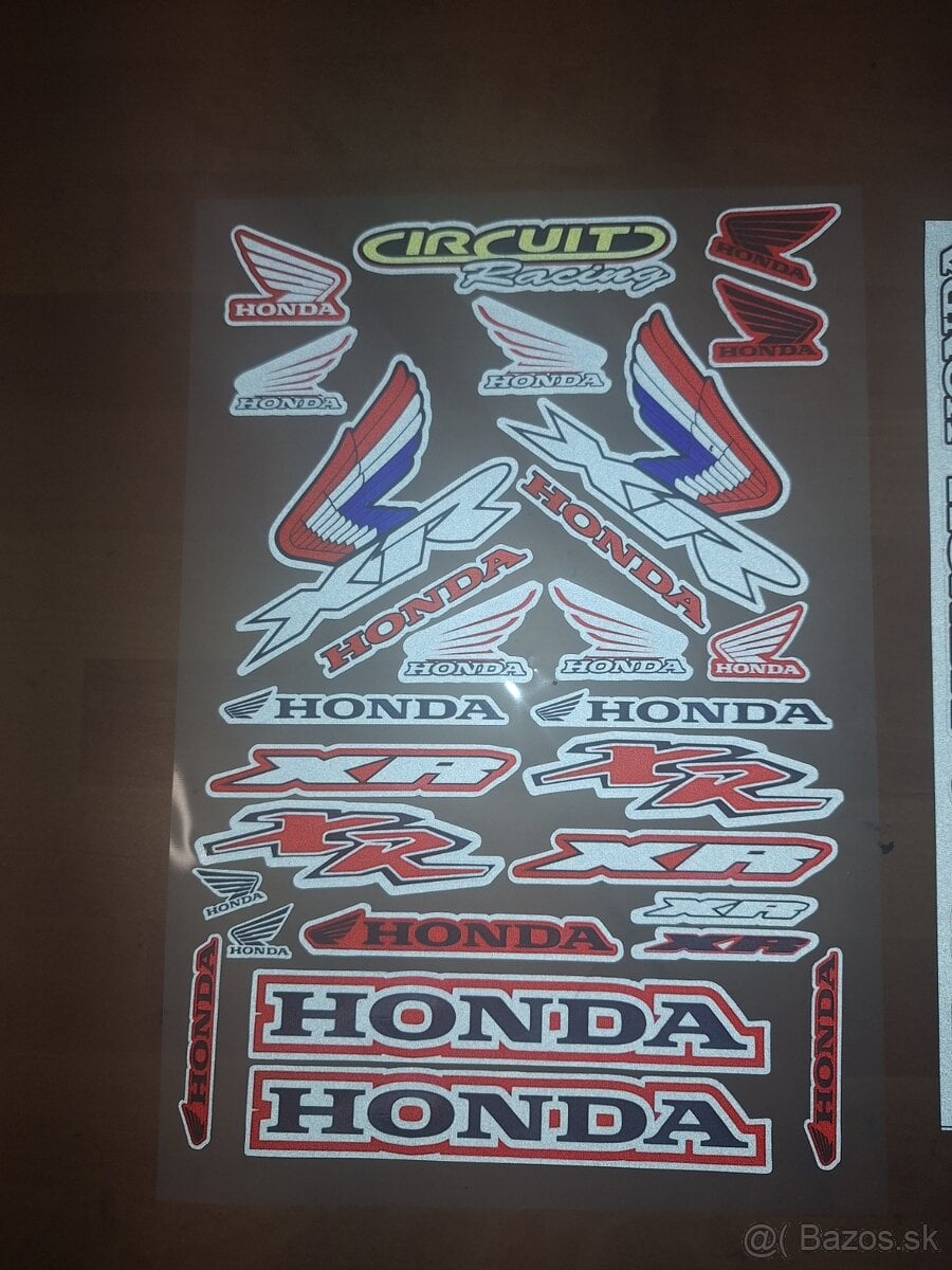 Nalepky Honda XR