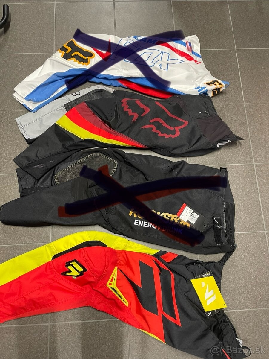 Mx nohavice fox ,alpinestar