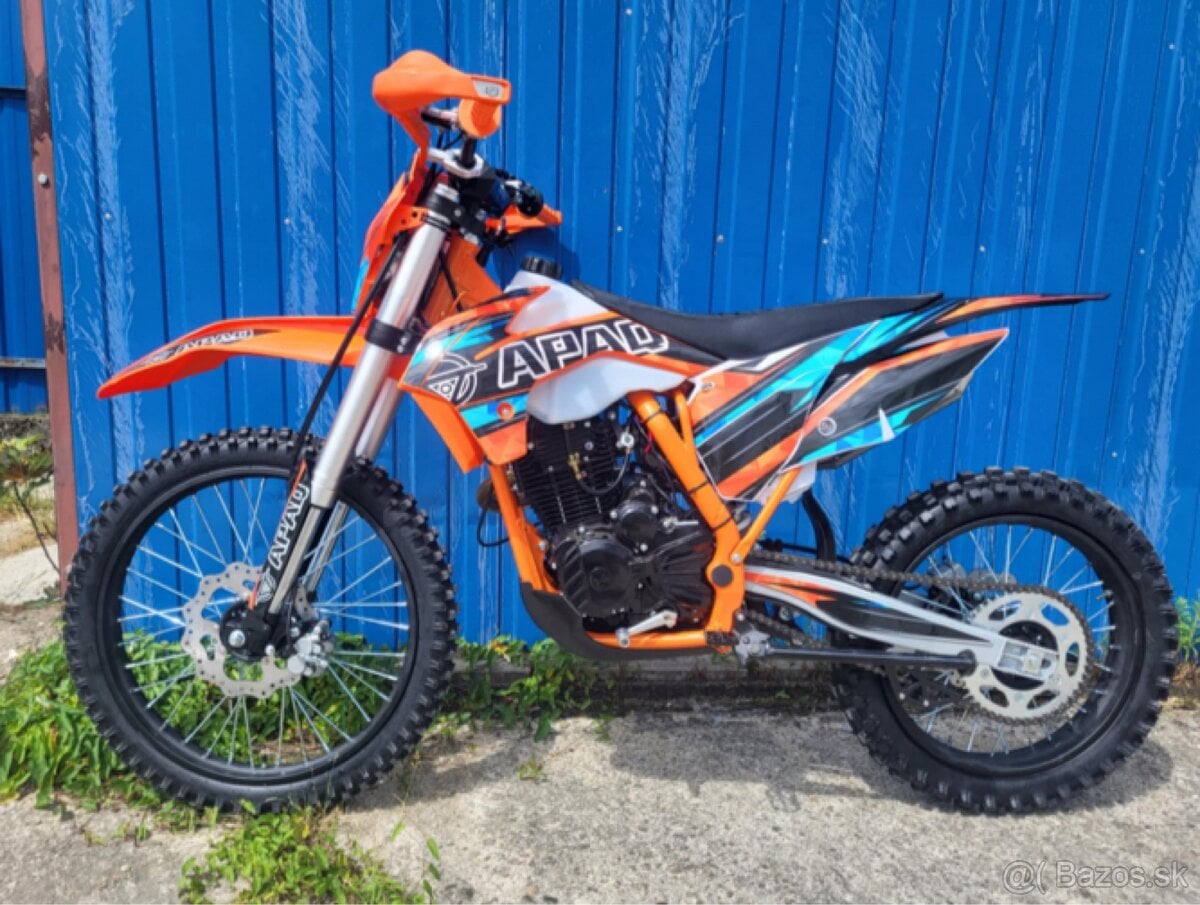 Nový - Pitbike APAQ 300cc E-start + svetlo