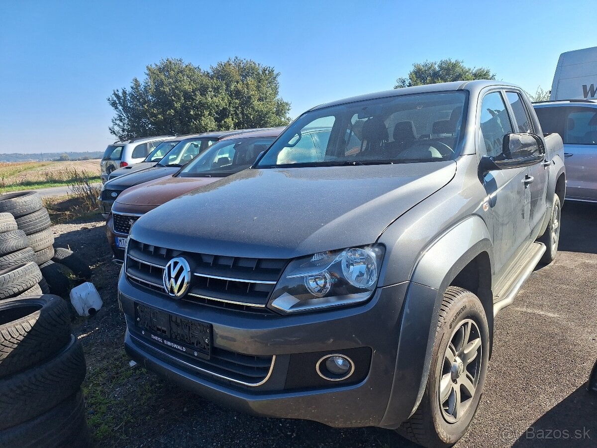 VW AMAROK 2,0 DIESEL 4X4 ŤAŽNÉ KLÍMA 120KW