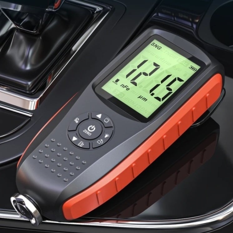 Nový - kvalitný Merač hrúbky laku, Tester laku , Povlakomer