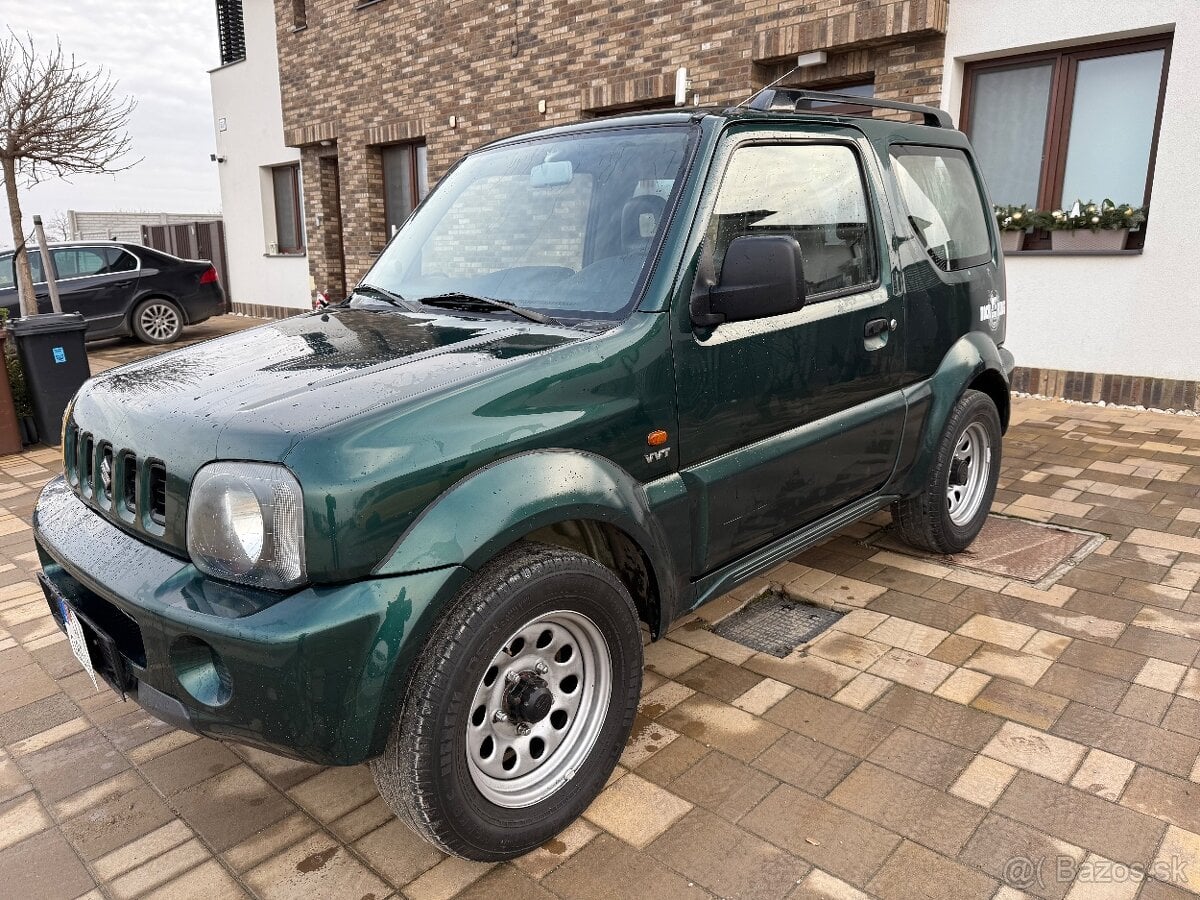 SUZUKI JIMNY 1.3 BENZIN LEN 135 000KM VELMI DOBRY STAV