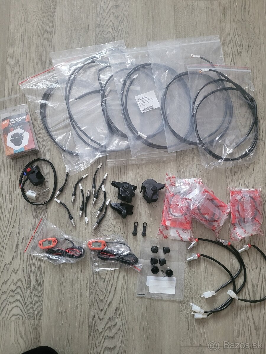 KTM exc MAGURA BREMBO diely snímače tachometra