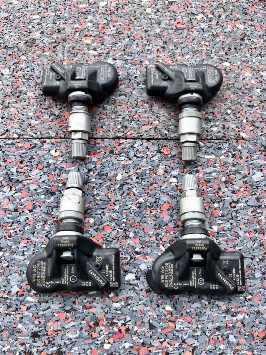 TPMS senzory tlaku ORIGINÁL VOLKSWAGEN - testovaný
