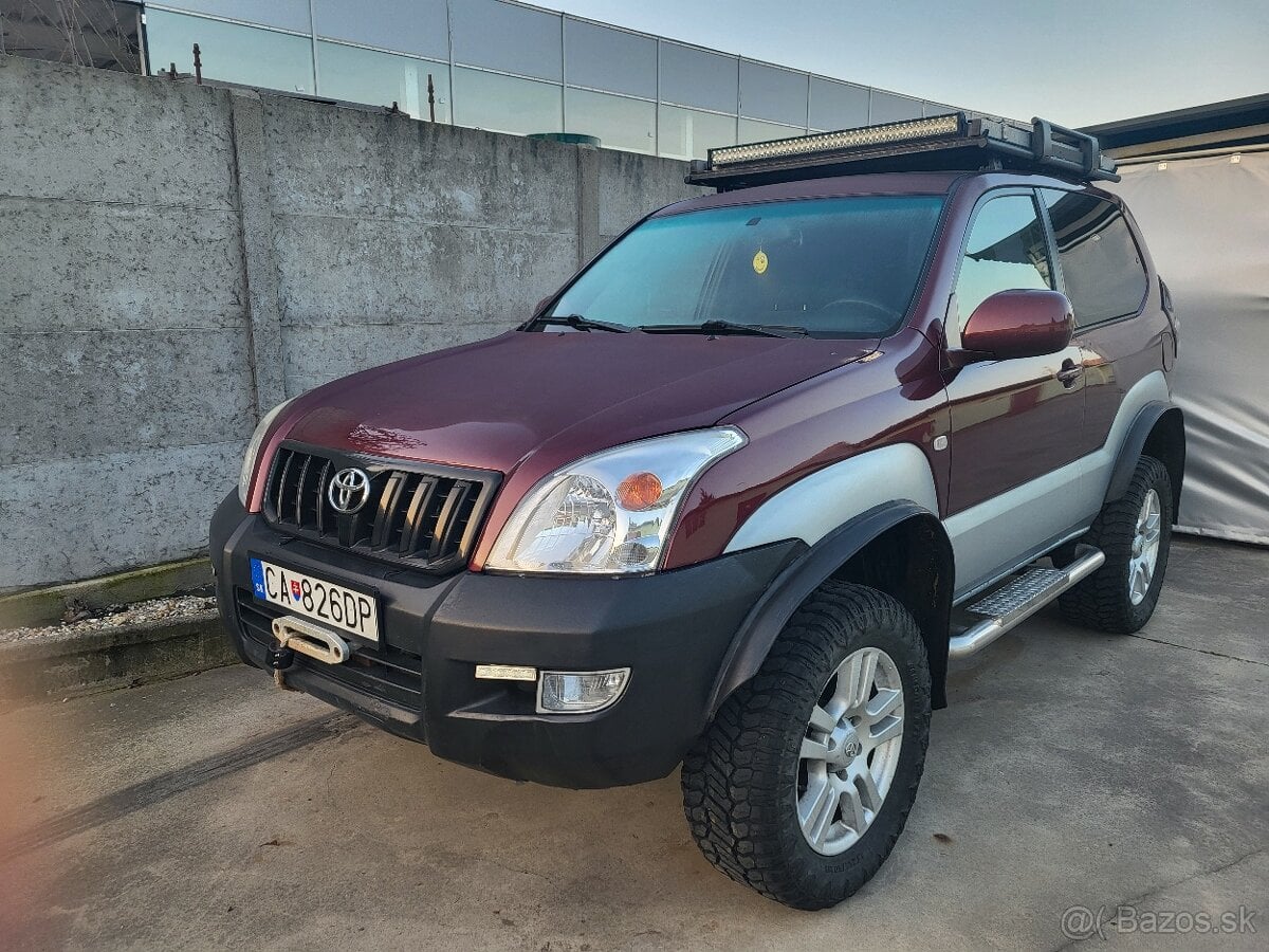 Predám Toyotu Land Cruiser 125 krátka 3.0D 127kw