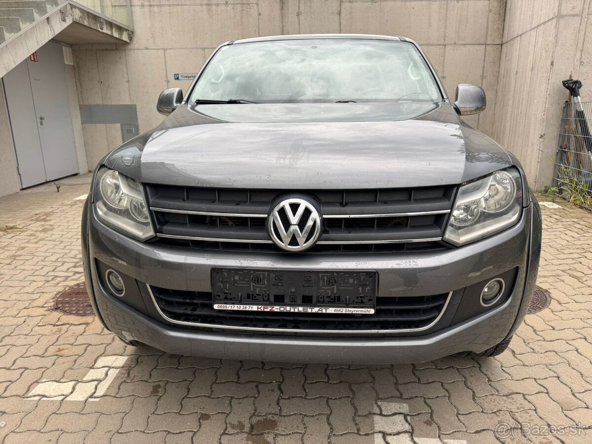 VW AMAROK DSG AUTOMAT ROK VÝROBY 2012  132 KW
