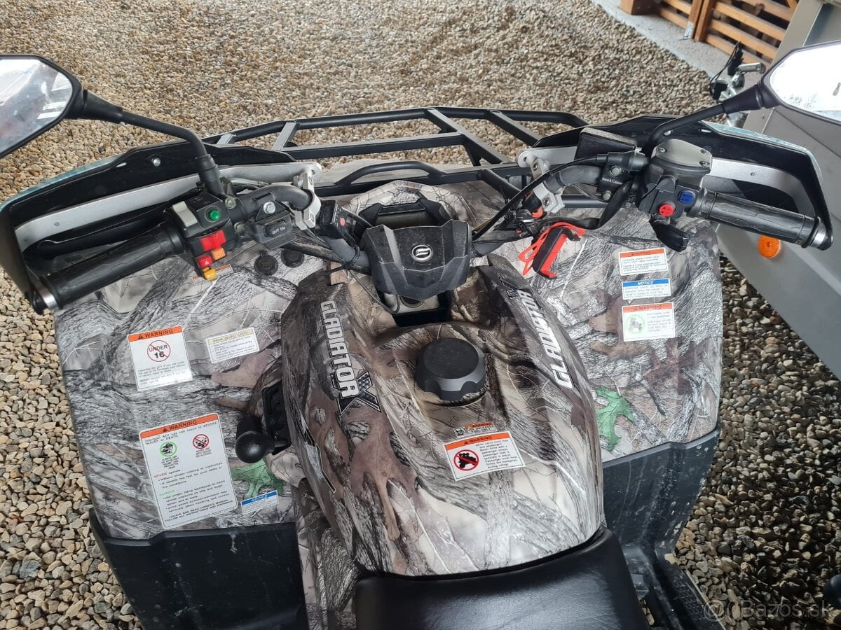 Štvorkolka CF Moto 520l Gladiator
