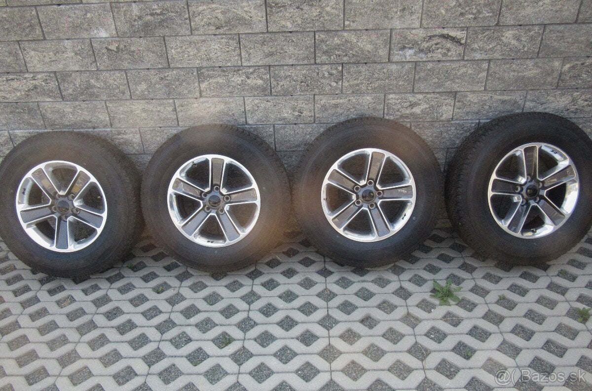 R18 Letná sada JEEP WRANGLER rozteč 5x127 255/70R18